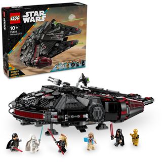 LEGO Star Wars 75389 Dunkler Millennium Falke, Bauspielzeug für