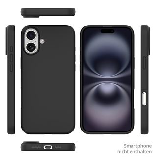 Nevox StyleShell Shock - iPhone 16 Plus 6.7" , schwarz