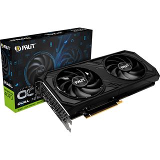 12GB Palit Geforce RTX 4070 Dual OC Aktiv PCIe 4.0 x16 (Retail)