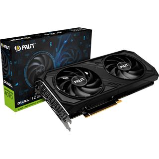 12GB Palit Geforce RTX 4070 Dual Aktiv PCIe 4.0 x16 (Retail)