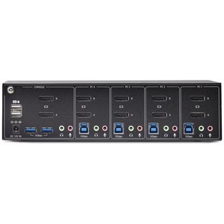 STARTECH 4-PORT DUAL-MONITOR KVM SWITCH