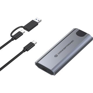 Conceptronic SSD Geh&auml;use M-Key M.2 ->M/B+M-Key USB3.2 10Gb/s
