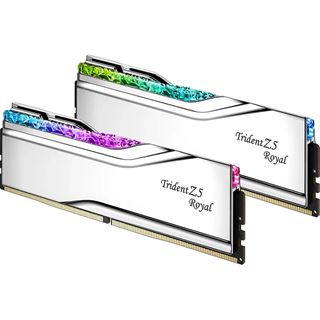 48GB G.Skill Trident Z5 Royal RGB Silber DDR5-8200 DIMM CL40 Dual Kit