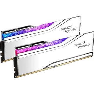 32GB G.Skill Trident Z5 Royal NEO RGB Silber DDR5-8000 DIMM CL 38