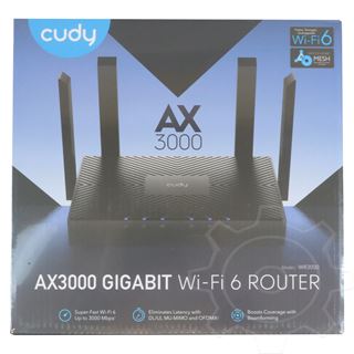 Cudy WR3000 WLAN-Router Gigabit Ethernet Dual-Band (2,4 GHz/5 GHz)