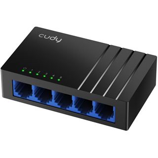 Cudy GS105D Netzwerk-Switch Gigabit Ethernet (10/100/1000) Schwarz