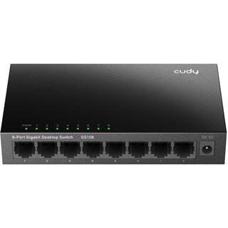 Cudy GS108 Netzwerk-Switch Gigabit Ethernet (10/100/1000) Schwarz