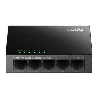 Cudy GS105 Netzwerk-Switch Gigabit Ethernet (10/100/1000) Schwarz