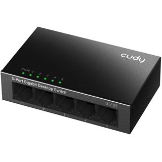Cudy GS105 Netzwerk-Switch Gigabit Ethernet (10/100/1000) Schwarz