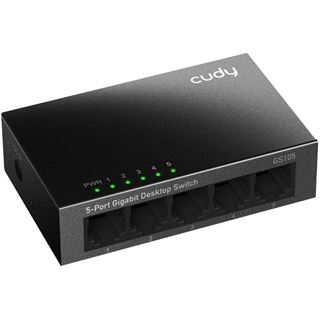 Cudy GS105 Netzwerk-Switch Gigabit Ethernet (10/100/1000) Schwarz