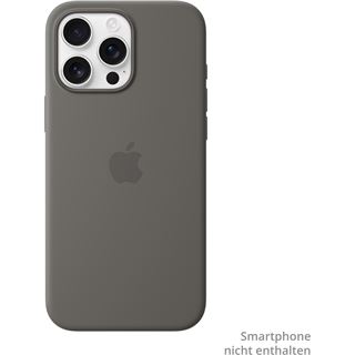APPLE iPhone 16 Pro Max Silicone Case with MagSafe - Stone Gray