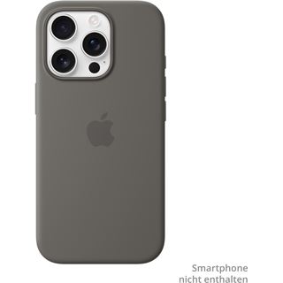 APPLE iPhone 16 Pro Silicone Case with MagSafe - Stone Gray