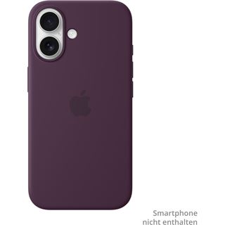 APPLE iPhone 16 Silicone Case with MagSafe - Plum