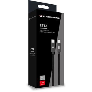 (€6,45*/1m) 2.00m Conceptronic USB-C Anschlusskabel USB 3.1 USB