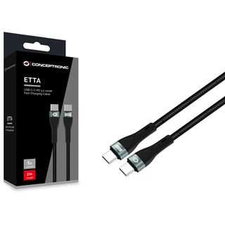 (€4,45*/1m) 2.00m Conceptronic USB-C Anschlusskabel USB 3.0 USB