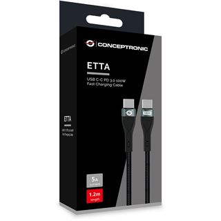 (&euro;6,58*/1m) 1.20m Conceptronic USB-C Anschlusskabel USB 3.0 USB