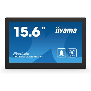 15.6" (39,62cm) Iiyama TW1623AS-B1P 16:9 M-Touch miniHDMI