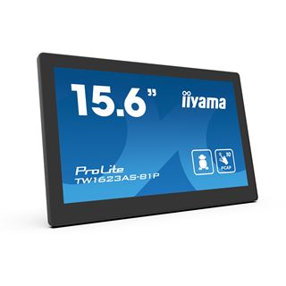 15.6" (39,62cm) Iiyama TW1623AS-B1P 16:9 M-Touch miniHDMI
