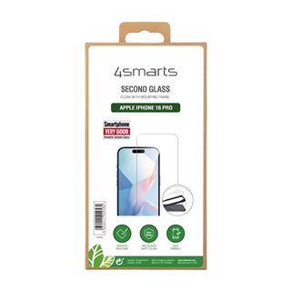 4smarts Second Glass mit Montagerahmen f&uuml;r Apple iPhone 16 Pro