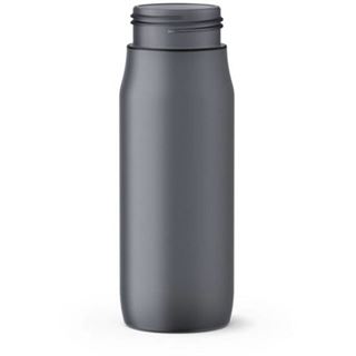 Emsa 518086 Squeeze Sport-Trinkflasche 0,6 Liter Anthrazit/ Weiß