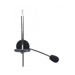 Manhattan USB Mono Headset Over-Ear USB-A-Stecker schwarz