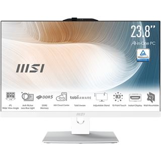 24" (60,96cm) MSI Modern AM242TP 1M-1208DE i3-100U white 16GB