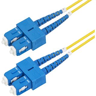 (€7,95*/1m) 2.00m Startech LWL Verlegekabel SC Stecker auf SC