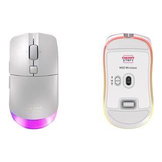 CHERRY Xtrfy M50 USB und Bluetooth wei&szlig; (kabellos)
