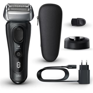 BRAUN Nass/Trockenrasierer Akku Series 8 sw m.Display 3 3