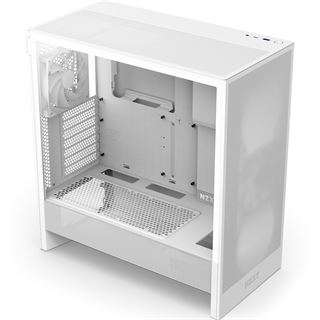NZXT H5 Flow (2024) Midi Tower ohne Netzteil weiss