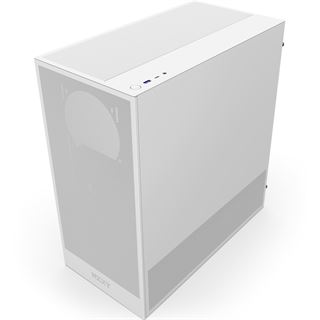NZXT H5 Flow (2024) Midi Tower ohne Netzteil weiss
