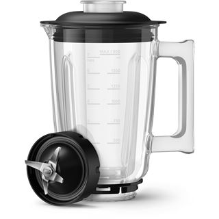 Philips 7000 series Standmixer HR 3760/00 1500 W Schwarz, Metallic