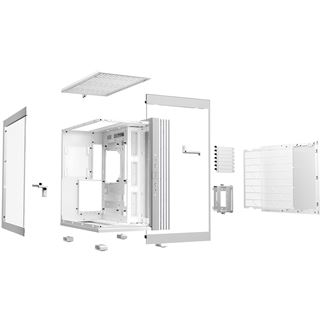 be quiet! Light Base 600 DX White Midi Tower ohne Netzteil weiss