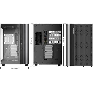 be quiet! Light Base 900 DX Black Big Tower ohne Netzteil schwarz