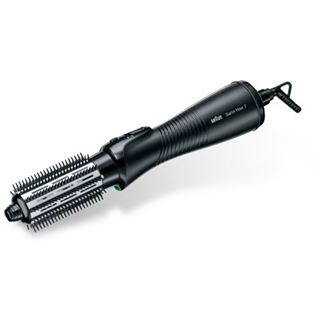 Braun Satin Hair 7 AS 720 Hei&szlig;luftb&uuml;rste Schwarz, Silber