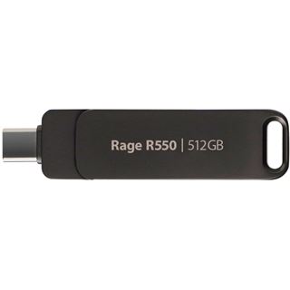 512GB Patriot Memory Rage R550 Dual USB A+C, Alu, 100MBs