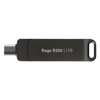 1TB Patriot Memory Rage R550 Dual USB A+C, Alu, 100MBs