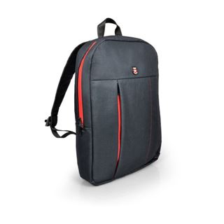 PORT DESIGNS Portland Rucksack Lässiger Rucksack Schwarz, Rot