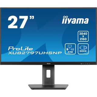 27" (68,58cm) iiyama ProLite XUB2797UHSNP-B1 schwarz 1920x1080