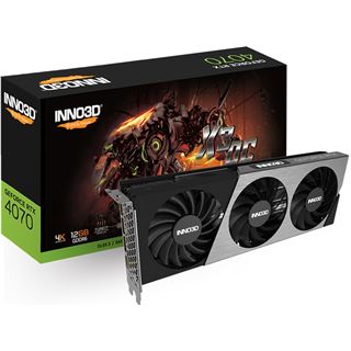 12GB INNO3D GeForce RTX 4070 X3 OC GDDR6 3xDP 1xHDMI