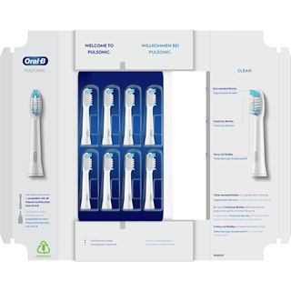 Oral-B Aufsteckzahnbürste 4210201395348 / 8x Pulse Weiß