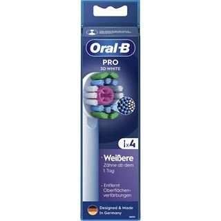 Oral-B Aufsteckzahnbürste 860960 / Pro 3D 4-Pack Weiß