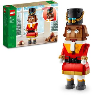 LEGO Iconic 40640 Nussknacker, weihnachtliches Bauset für Jungen