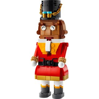 LEGO Iconic 40640 Nussknacker, weihnachtliches Bauset für Jungen