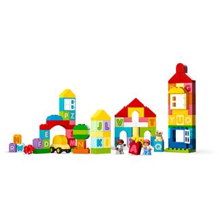LEGO DUPLO 10935 ABC-Stadt, Lernspielzeug für Kleinkinder