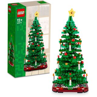 LEGO Iconic 40573 Weihnachtsbaum, Bau- und Spielset für Kinder,