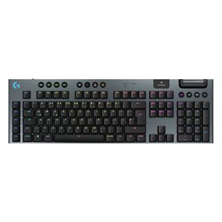 Logitech G915 X Lightspeed GL CLICKY USB Deutsch grau/schwarz