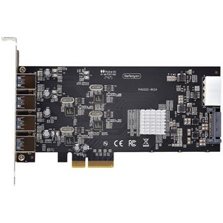 Startech 4-PORT USB-A PCIE CARD 5GBPS