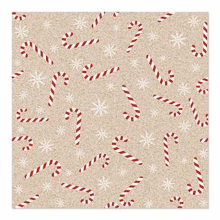PAPSTAR Servietten Candy Canes 20 St.