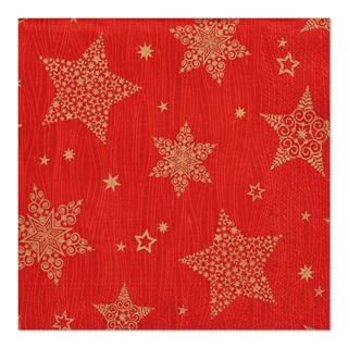 PAPSTAR Servietten Christmas Shine red Christmas Shine red 20 St.